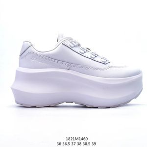 deaigner comme des Garcons x SALOMON sheos dames puur zwart zilver wit SR811 reat lederen platform antislip en anti-slijtage lage athleisure outdoorschoenen met doos