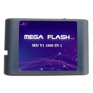Deals 2023 Nieuwe Mega Drive 2 Generation MD Game Cassette 1000 in 1 ondersteunt Mega Drive Game Consoles en ondersteunt Everdrive -serie