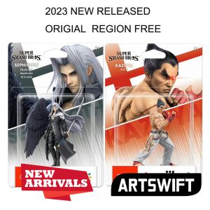 Deals 2023 Nieuwe release Originele NFC Amiibo -figuur Sephiroth Kazuya Super Bros Smash Region Free