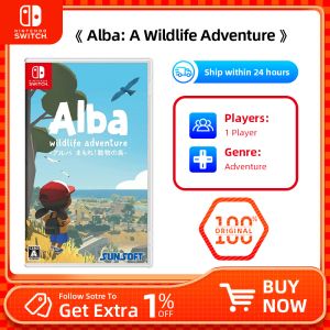 Deals alba: een natuuravontuur Nintendo Switch Physics Game Ink Cartridge Card voor Switch OLED Lite
