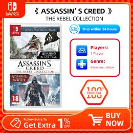 Offres Assassins Creed the Rebel Collection Nintendo Switch Games pour Nintendo Switch Oled Switch Lite Switch Game Carte physique