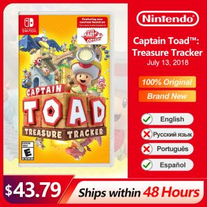 Deals Captain Toad Treasure Tracker Nintendo Switch Games Deals 100% officiële originele fysieke gamekaartpuzzel Genre voor Switch OLED