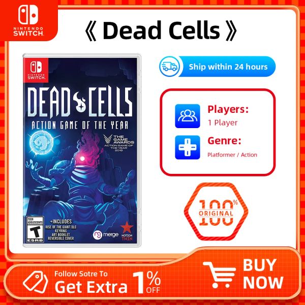 Offres les cellules mortes Nintendo Switch Game Deals 100% Genre d'action de carte de jeu physique 100% pour Switch Oled Lite