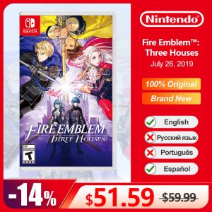 Offres Fire Emblem Three Houses Nintendo Switch Game Factions 100% Genre RPG de jeu de jeu physique d'origine officiel pour Switch Oled Lite