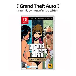 Offres Grand Theft Auto La trilogie The Definitive Edition GTA Nintendo Switch Game Deals Adventure Genre for Switch Game Console
