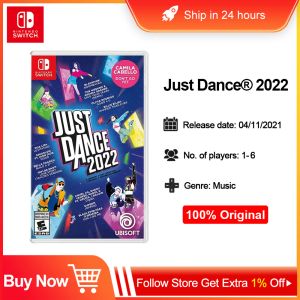 Offres Just Dance 2022 Nintendo Switch Genre de jeu Prise en charge musicale 1 à 6 joueurs Compatible avec Switch OLED Lite TV Ordinateur de table