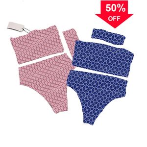 Offres de la nouvelle créatrice de mode en gros de maillots de bain pour femmes en gros de maillots de bain de bikinis sexy lettres de maillot de bain bandeau de bande