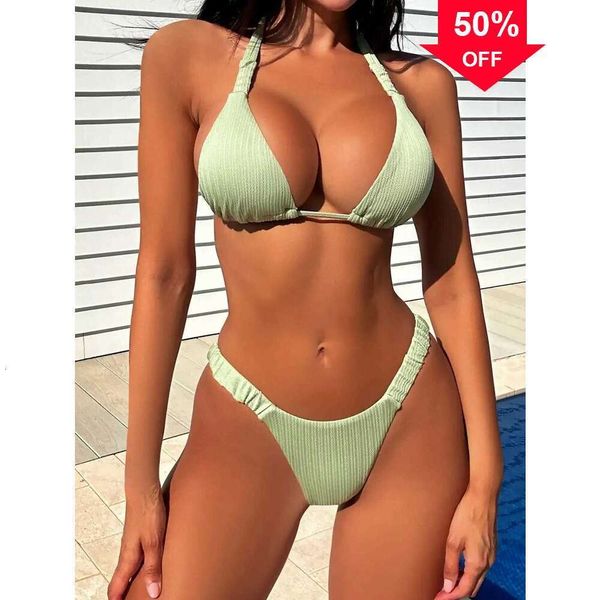 Ofertas Nuevos diseñadores de moda para mujeres al por mayor de trajes de baño bikinis sexy trajes de baño para mujer