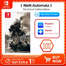 Traite Nier Automata la fin de l'édition de Yorha Nintendo Switch Games 100% Genre RPG de carte de jeu physique d'origine pour Switch Oled Lite