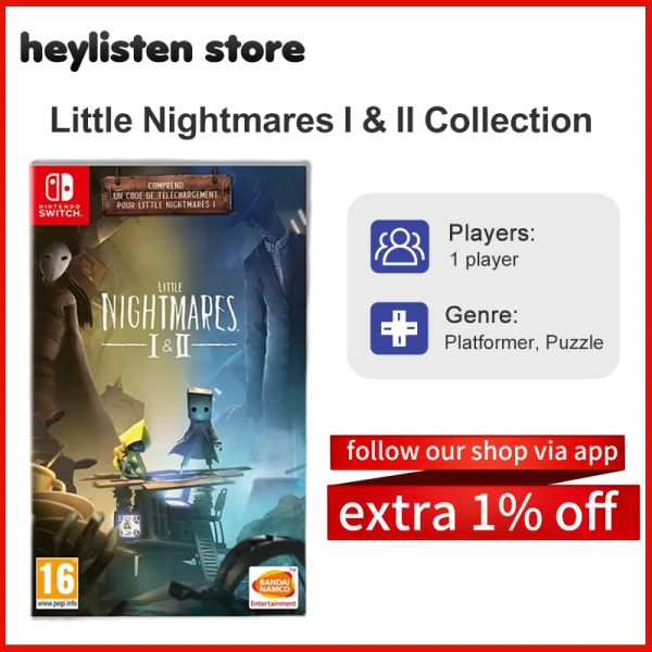 Offres sur les jeux Nintendo Switch Little Nightmares I II Collection Jeux Cartouche physique