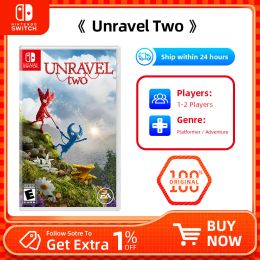 Offres Nintendo Switch Game Unravel Two Games Cartridge Physical Card Adventure for Nintendo Switch Oled Lite