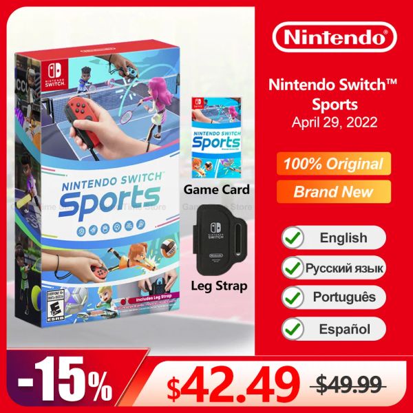 Offres Nintendo Switch Sports Nintendo Switch Game Deals 100% Carte de jeu physique d'origine officielle pour Switch Oled Game Console