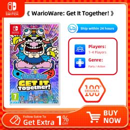 Deals Nintendo Switch WARIOWARE KRIJG HET TOET STUUT TV TABLETOP PALM Game -modus