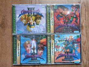 Offres Sega Saturn Copy Disc Game Shining Force Series Unlock SS Console Game Optical Drive Retro Video Reading Direct Reading
