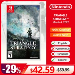 Offres de jeu TRIANGLE STRATEGY Nintendo Switch, 100% cartes de jeu physiques originales officielles, Genre de stratégie pour Switch OLED Lite