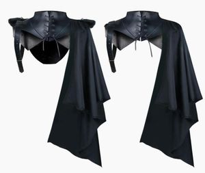 Death Halloween Party Devil Costume Vampire Cape Man Medieval Shawl87760973108645