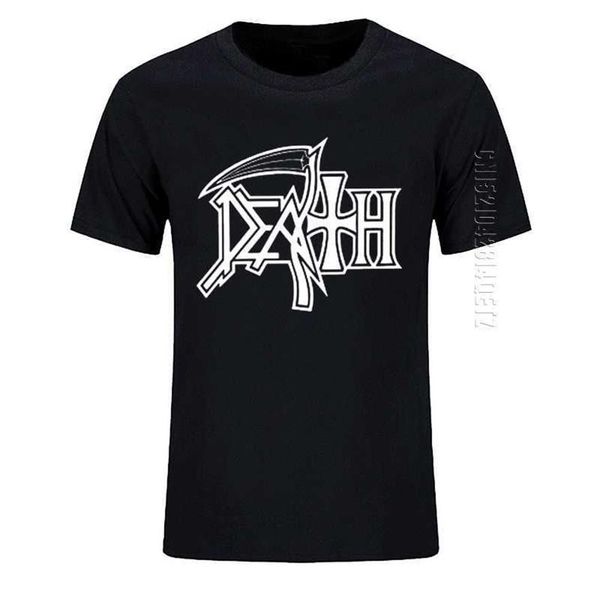 DEATH ROCK BAND HEAVY METAL hommes T-shirt décontracté col rond surdimensionné coton T-shirt cadeau d'anniversaire T-shirt 210629286o