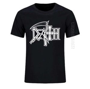 Camiseta de DEATH ROCK BAND HEAVY METAL para hombre, camiseta informal de algodón de gran tamaño con cuello redondo, camiseta de regalo de cumpleaños 2106292548729