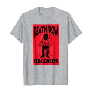 Death Row Records Logo Black Box Omgekeerd T-shirt230I