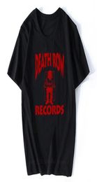 Death Row Records T-shirt Men de haute qualité esthétique cool vintage Hip Hop Tshirt Harajuku Streetwear Camisetas Hombre 2107079853765