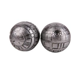Death Star Tobacco Grinders 2 pouces 3 couches Herb Grinder pokeball rond fumer en aluminium4528838