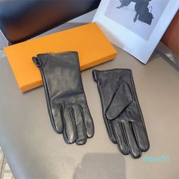 Guantes debutantes para mujer con pantalla táctil de piel con delicado y suave forro de cachemira para una mejor retención del calor.