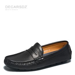 DecarSdz Loafers Chaussures Men Fashion Chaussures d'automne confortable Men's Flats Brand Leather Classic Original Style Men Casual Chaussures 240104