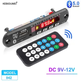 Carte décodeur Bluetooth 5.0, lecteur mains libres, musique de voiture, Module Radio FM, Support USB SD TF AUX avec télécommande