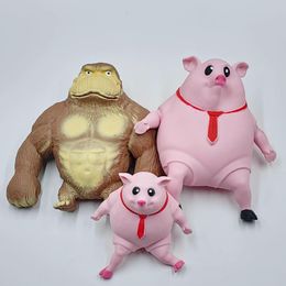 Descompresión Pink Piggy rebote lento arena LaLaLaLaLe liberación de descompresión juguete divertido al por mayor