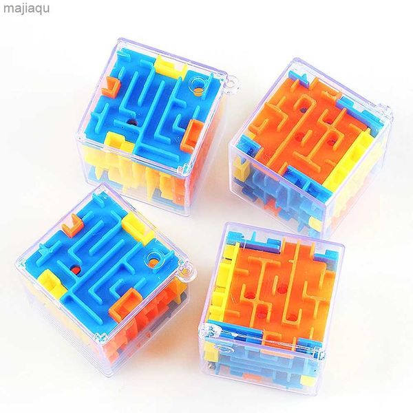 Decompresión Toy 10pcs Fun 3d Cube Beads Rolling Maze Toys Educational Girls Girls Beding Bedding Guteway de regalos de regalos de Navidad Pinatal2404