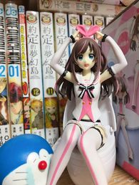 Jouet de décompression 13 cm Virtual Idol Anime Figure A.I.Channel Assis Action Figure PVC Pressé Nouilles Ornements Adulte Modèle Poupée Collection