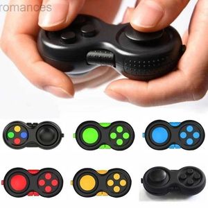 Decompressiespeelgoed 1 van de leuke game handle Decompressor Anti angstkleur Gyroscoop Decompressie Decompressie Infiniet Cube Finger Movement Creative Toy D240424