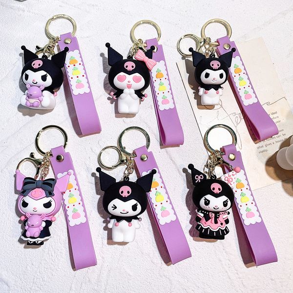 Decompresión Toy 20 Creative Cartoon Cradle Series Keychain Cute Doll Machine Regalo Key Chain Men and Women Colgante