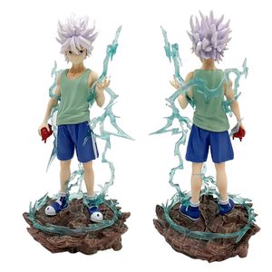 Juguete de descompresión 22 cm Hunter x Hunter Anime Figura Killua Zoldyck Figura de acción Gon Freecss / Kurapika / Chrollo Lucilfer Figura coleccionable Do