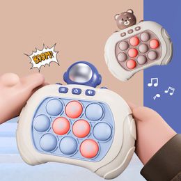 Decompresión Toy 24styles Children Press It Game Fidget Juguetes Sensoriales Sensorial Push Many Juego Squeeze Aliviar Estrés Montessori Toy para Regalos para niños 230816