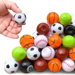 Jouet de décompression 34 Mini fidget Spinners Return Sports Football Basketball Table Tennis Toys Toys Birthdans Birthday Party WX