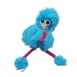 Jouet de décompression 36cm / 14inch Muppets Animal Muppet Hand Puppets Toys P Autruche nette Doll for Baby Drop Living Gifts Novelty Gag Dhldw