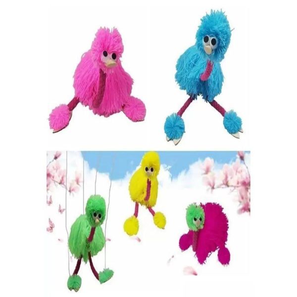 Jouet de décompression 36 cm / 14 pouces Muppets Animal Muppet Marionnettes à main Jouets P Autruche Nette Doll pour Baby3344728 Cadeaux de livraison directe Novelt Dhz8A