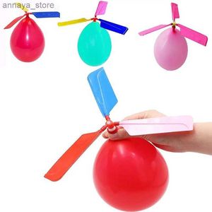 Juguete de descompresión 5 piezas de globo helicóptero juguetes deportivos al aire libre portátiles decoraciones para fiestas de cumpleaños regalos para niños suministros para fiestas al por mayor L2403