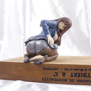 Jouet de décompression Anime Sexy Girl Dress Up Maid Doll Figure mignonne Assemblage Transformation Belles filles Position à genoux Figurine en PVC