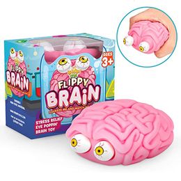 Décompression Jouet Anti Stress Flippy Cerveau Squishy Eye Popping Squeeze Fidget Jouet Cool Stuff Enfants TDAH Autisme Soulagement De L'anxiété Jouet 230617