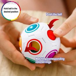 Décompression Toy Antistress Cube Rainbow Ball Puzzles Football Magic Cube Education Fidget Toys for Childre