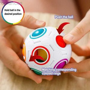 Décompression Toy Antistress Cube Rainbow Ball Puzzles Football Magic Cube Education Fidget Toys for Childre