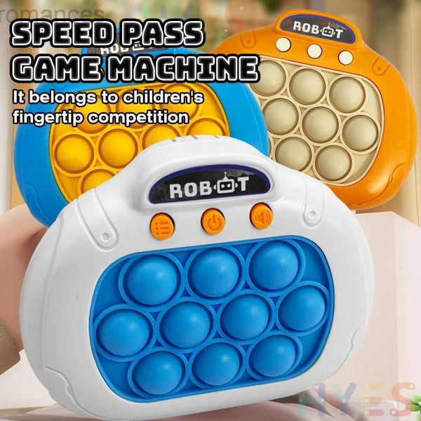 Décompression toy astronautes pop rapide bulles poussins jeu machine jeu enfant amusant carton puzzle pressoir décompression fidget jouet adultes kids gifts d240425