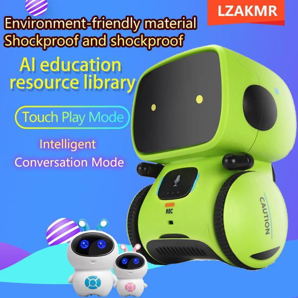 Juguete de descompresión AT Robot de inducción inteligente Rompecabezas para niños Danza universal Juegos para padres Historia de educación temprana Juguetes electromecánicos 230826