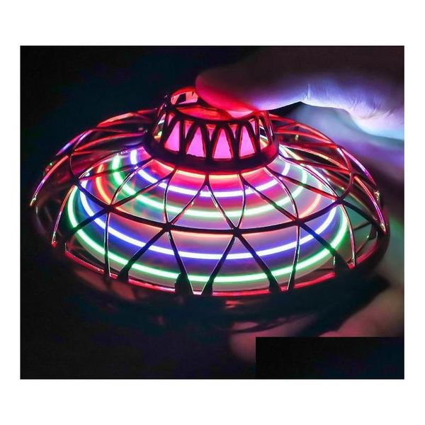 Décompression Toy Ball Intelligent Induction Ufo Toy Roundabout Fly Spinner Cool Télécommande Volant Poppuck Magique Pour Enfant Fidget Dr Dhtcd