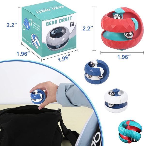 Jouet de décompression enfants orbite balle Cube Anti Stress jouets sensoriels Fidget jouets pour enfants Spinner cadeaux pour enfants Focus formation