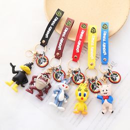 Jouet de décompression amusant créatif mignon myna poupée porte-clés dessin animé pendentif sac à la mode pendentif petit cadeau en gros