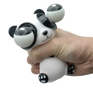 Jouet de décompression Explosif Eye Dolldecompress Jouets Anti-Stress Pression Panda Décompression Squeeze Ball Enfants Adulte Harno'S Soft Gift 230826