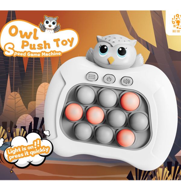 Jouet de décompression Funny Whack A Mole Toys pour enfants garçons et filles Adult Fidget Anti Stress Toys Pop Quick Push Bubbles Game Console Series Toy 230627